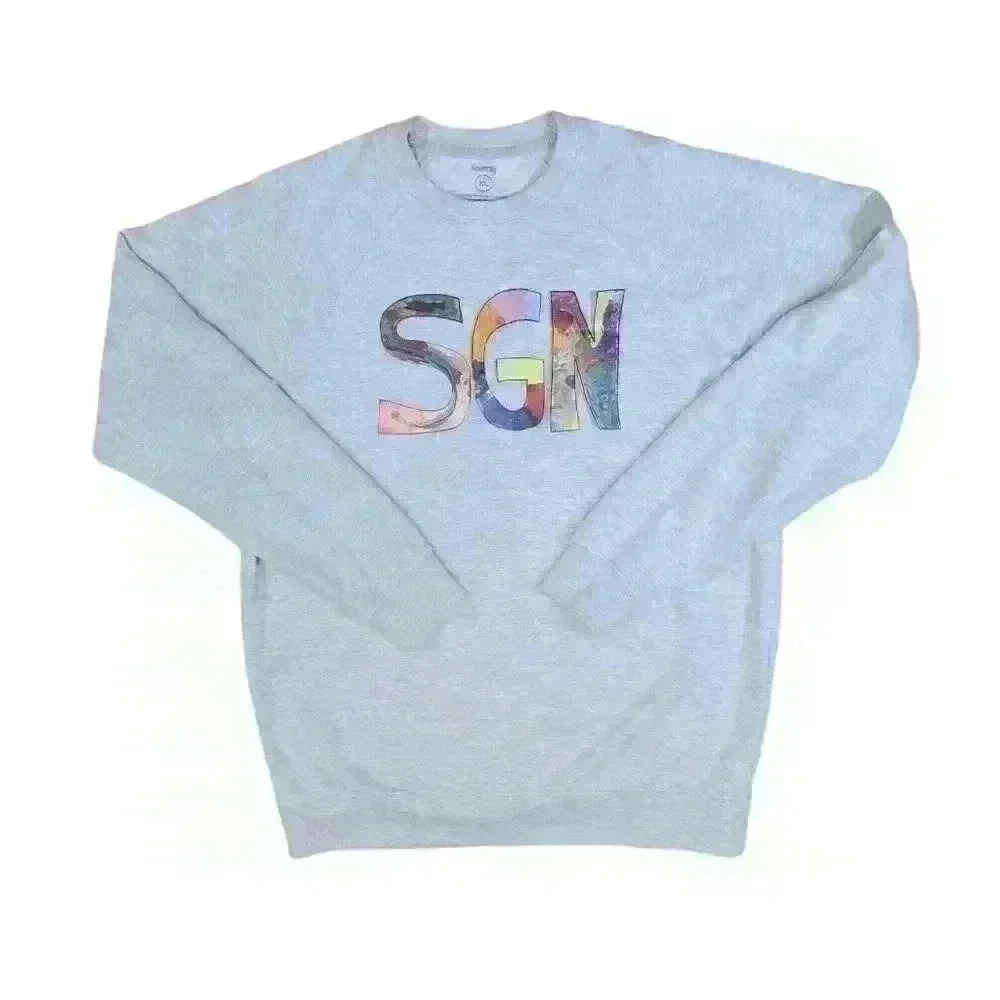 Some Good News SGN Logo Crew Sweatshirt John Krasinski The Office 2020 YouTube